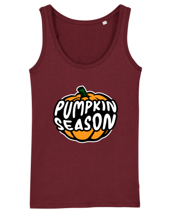 Pumpkin Season Halloween Burgundy