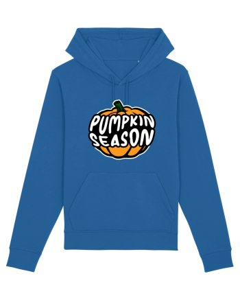 Pumpkin Season Halloween Royal Blue