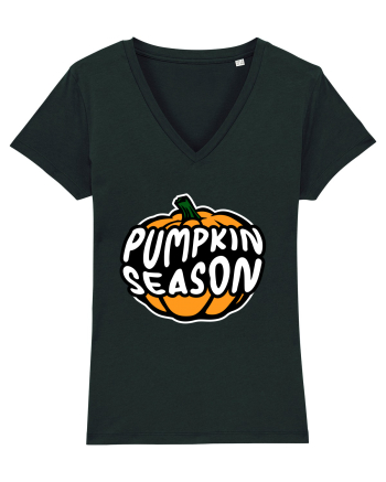 Pumpkin Season Halloween Black
