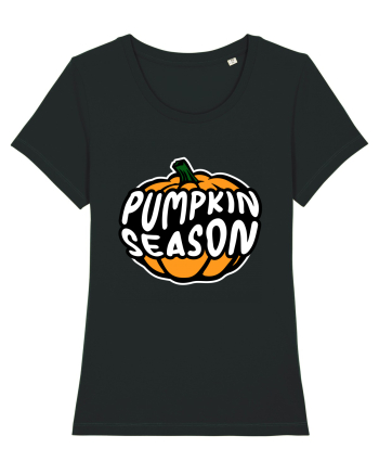 Pumpkin Season Halloween Black