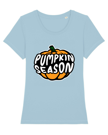 Pumpkin Season Halloween Sky Blue