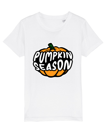 Pumpkin Season Halloween White