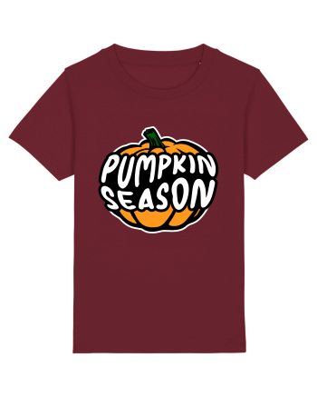 Pumpkin Season Halloween Burgundy