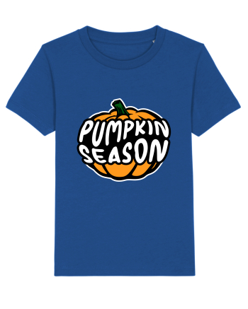Pumpkin Season Halloween Majorelle Blue