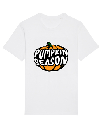 Pumpkin Season Halloween White