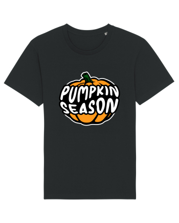 Pumpkin Season Halloween Black