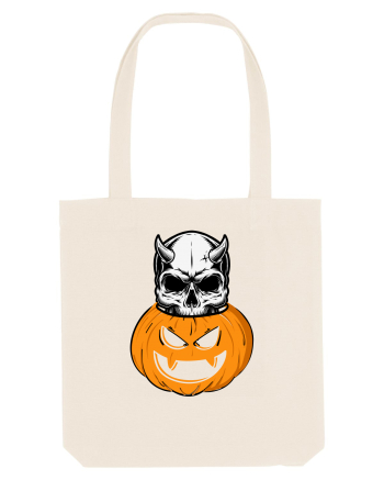Pumpkin Skull Halloween Natural