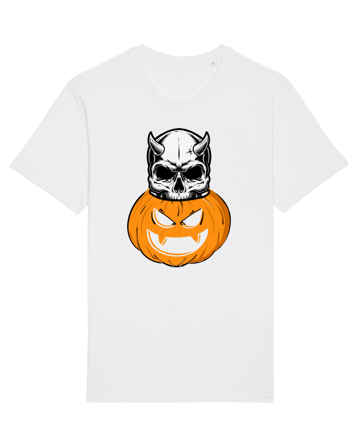 Tricou mânecă scurtă Unisex Rocker White