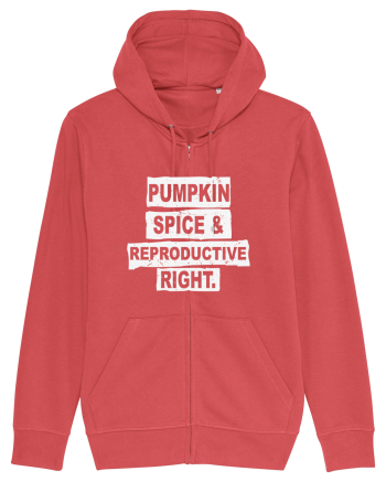 Pumpkin Spice Reproductive Rights Carmine Red