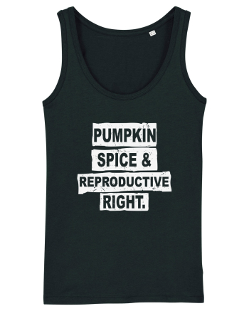 Pumpkin Spice Reproductive Rights Black