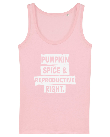Pumpkin Spice Reproductive Rights Cotton Pink
