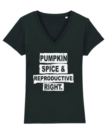 Pumpkin Spice Reproductive Rights Black