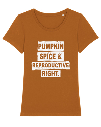 Pumpkin Spice Reproductive Rights Roasted Orange