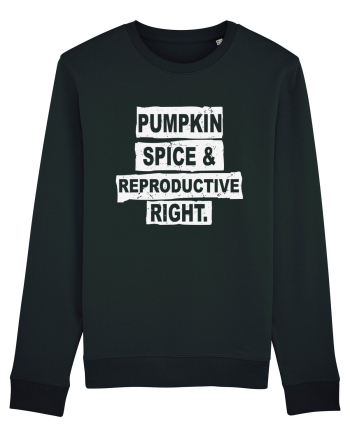 Pumpkin Spice Reproductive Rights Black