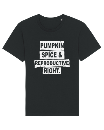 Pumpkin Spice Reproductive Rights Black