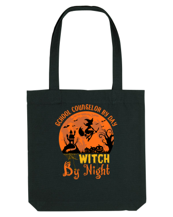 School Counselor By Day Witch By Night Black