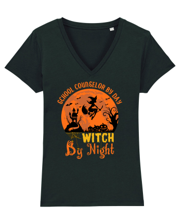 School Counselor By Day Witch By Night Black