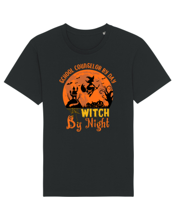 School Counselor By Day Witch By Night Black