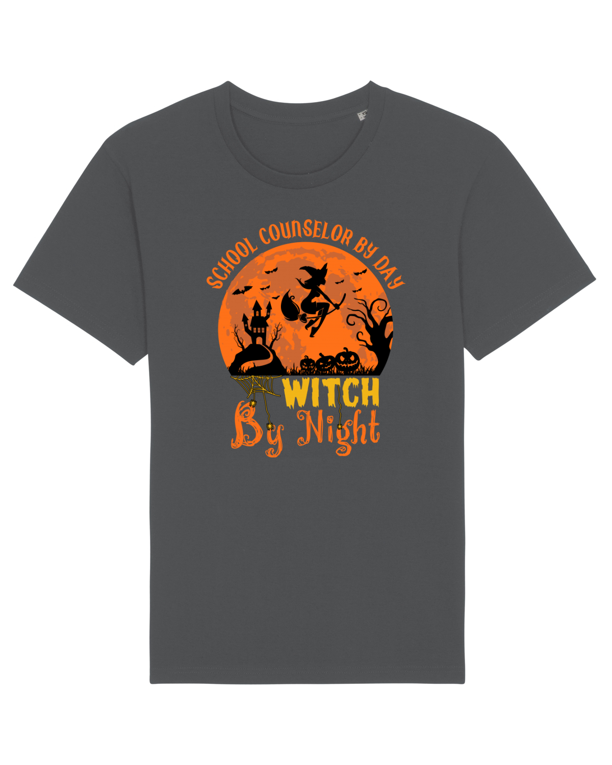 Tricou mânecă scurtă Unisex Rocker Anthracite