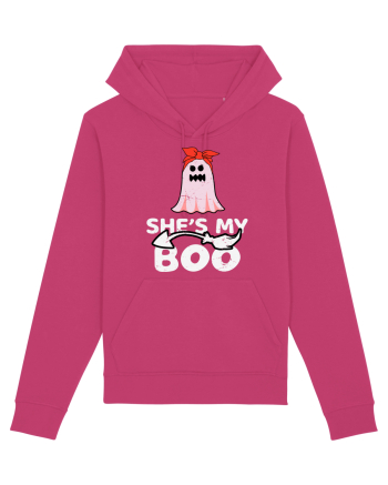 She's My Boo Cute Halloween Funny Ghost Raspberry