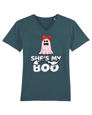 She's My Boo Cute Halloween Funny Ghost Stargazer
