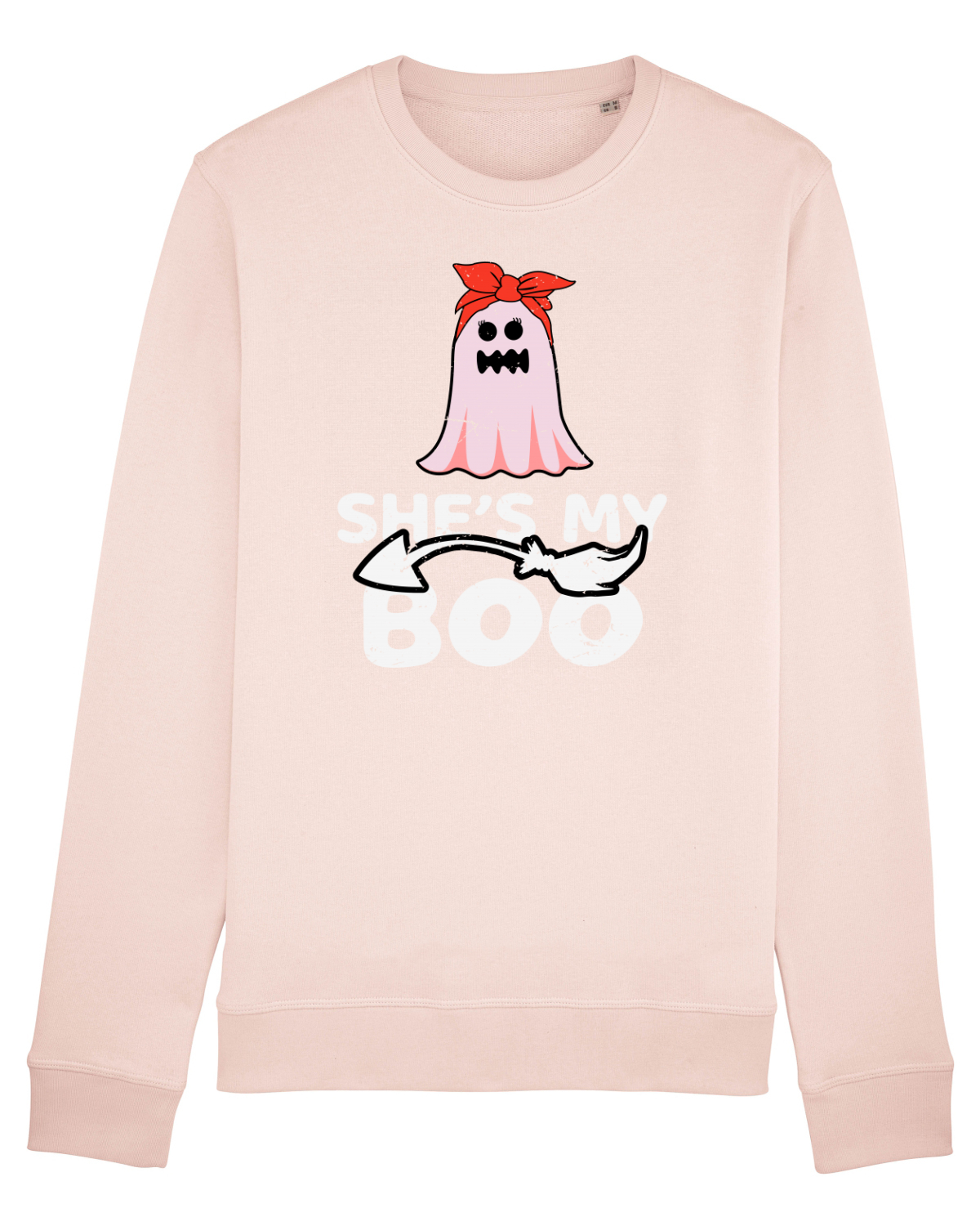 Bluză mânecă lungă Unisex Rise Candy Pink