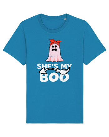 She's My Boo Cute Halloween Funny Ghost Azur