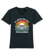 Skull It's Never Too Early for Halloween Tricou mânecă scurtă guler V Bărbat Presenter