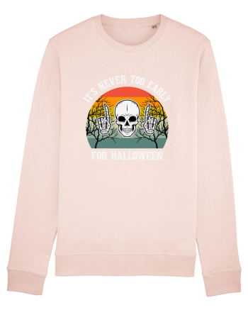 Skull It's Never Too Early for Halloween Candy Pink