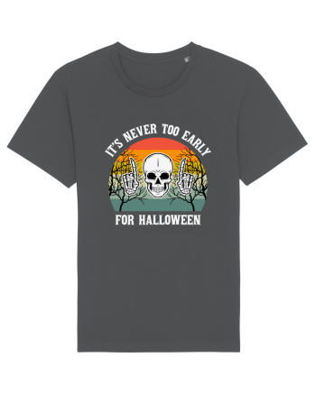 Skull It's Never Too Early for Halloween Anthracite