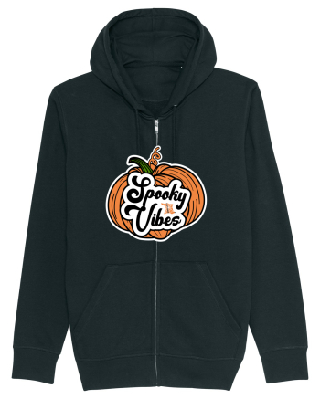 Spooky Vibes Halloween Pumpkin Black