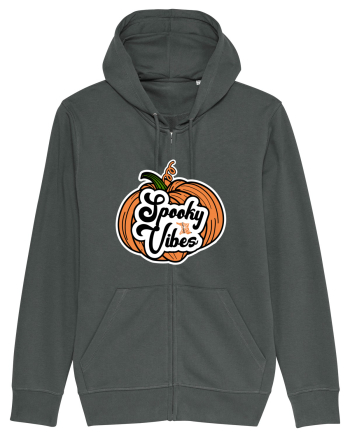Spooky Vibes Halloween Pumpkin Anthracite