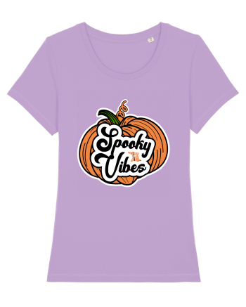 Spooky Vibes Halloween Pumpkin Lavender Dawn