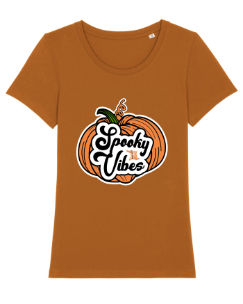 Spooky Vibes Halloween Pumpkin Roasted Orange
