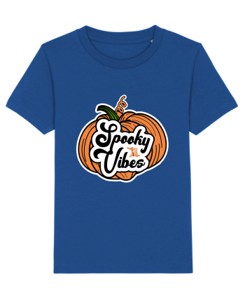 Spooky Vibes Halloween Pumpkin Majorelle Blue