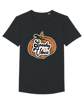 Spooky Vibes Halloween Pumpkin Black