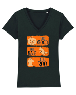 The Good, The Bad, The Boo Tricou mânecă scurtă guler V Damă Evoker