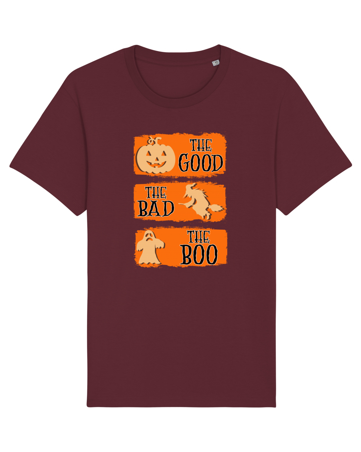 Tricou mânecă scurtă Unisex Rocker Burgundy
