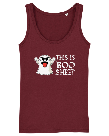 This Is Boo Sheet Bull Shit Funny Burgundy