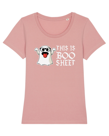 This Is Boo Sheet Bull Shit Funny Canyon Pink