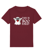 This Is Boo Sheet Bull Shit Funny Tricou mânecă scurtă  Copii Mini Creator