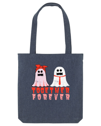 Together Forever Ghost Boo Couple Midnight Blue