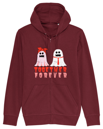 Together Forever Ghost Boo Couple Burgundy