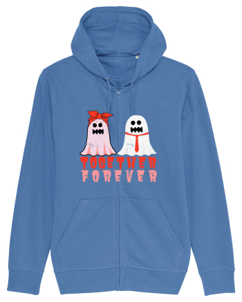 Together Forever Ghost Boo Couple Bright Blue