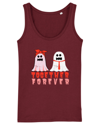 Together Forever Ghost Boo Couple Burgundy