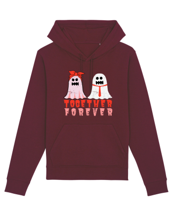 Together Forever Ghost Boo Couple Burgundy