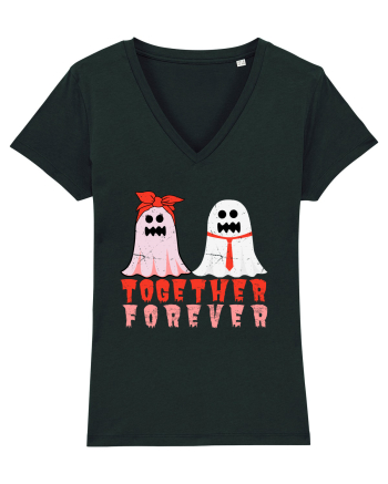 Together Forever Ghost Boo Couple Black