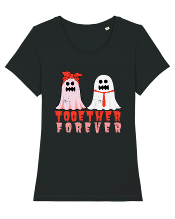 Together Forever Ghost Boo Couple Black