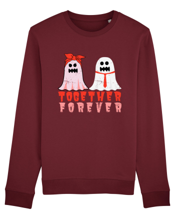 Together Forever Ghost Boo Couple Burgundy