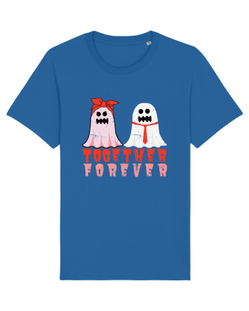 Together Forever Ghost Boo Couple Royal Blue